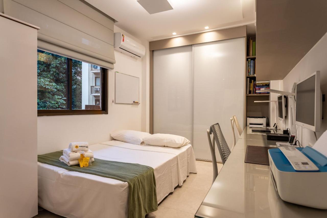 Apartment Luxo No Jardim Botanico - Lugar Familiar - Pc204 Z1 *